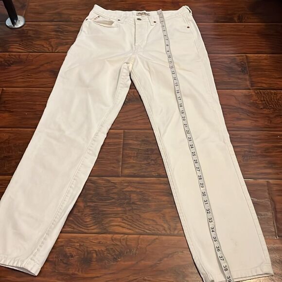 Vintage Guess Jeans White Button Fly Closure Denim Jeans Casual - Picture 3 of 11
